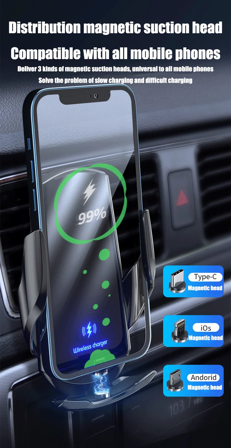 Car Mobile Phone Holder for MG RX5 2016 2017 2018 2019 Telephone Wireless Charging Bracket Air Vent Auto Accessories for Iphone