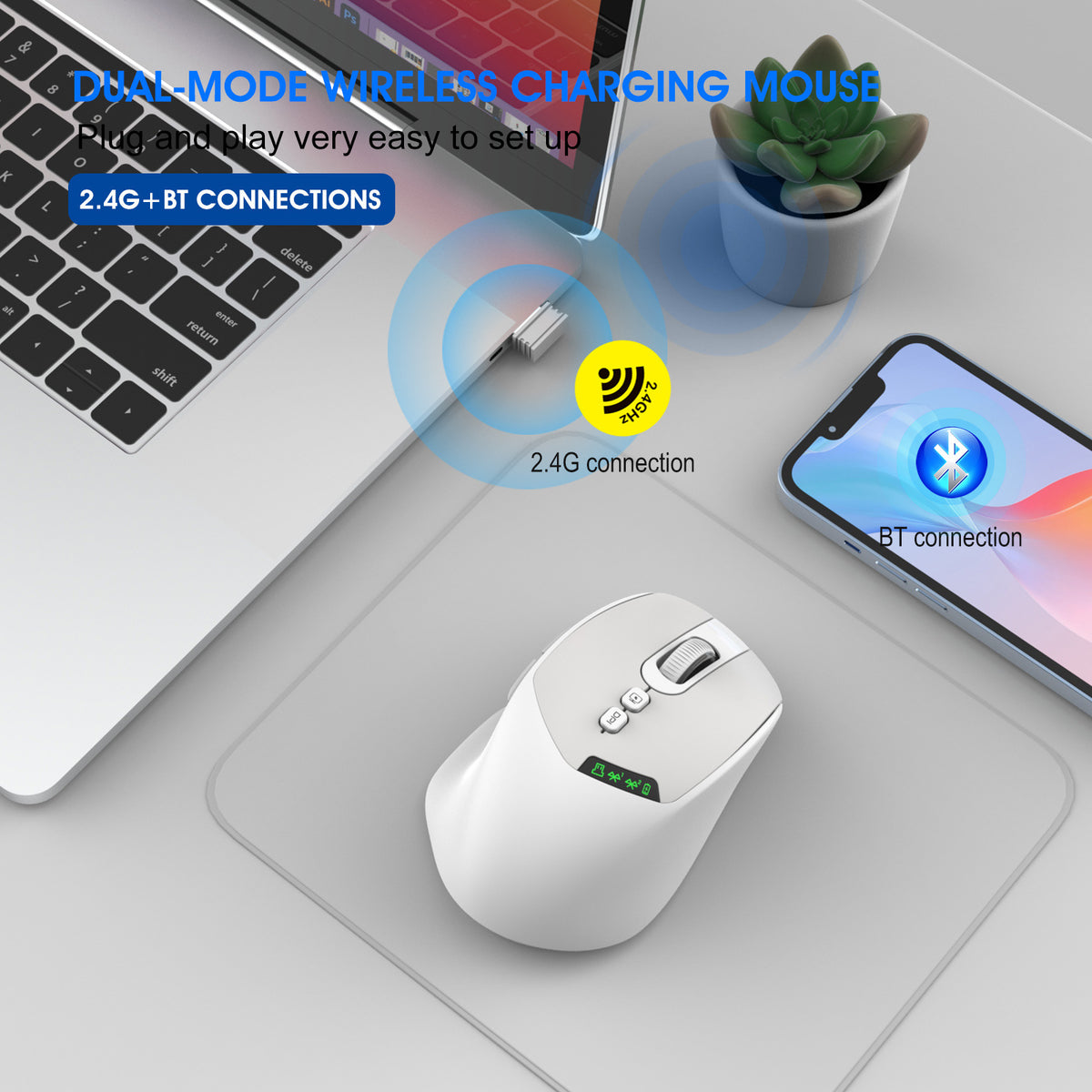 AI Mouse Intelligent Voice Mouse Speak Version Large Model Creation PPT Writing Copy Translation Painting for Deepseek Bean Bag