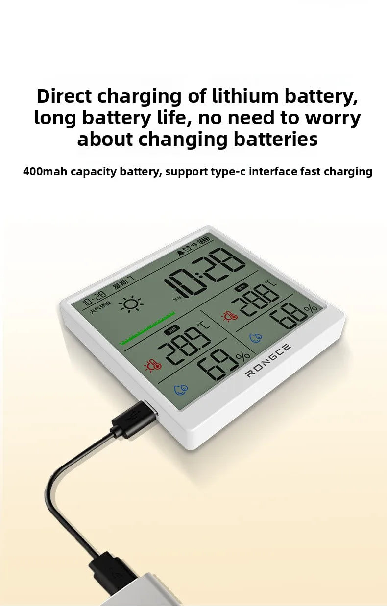 Wireless Smart Home WIFI Temperature Humidity Meter Home Weather Sensor Indoor Outdoor Hygrometer Thermomet