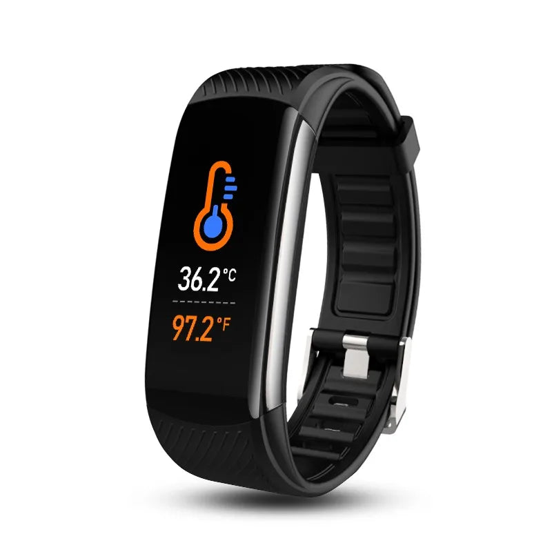 Echowear Smart Measuring Blood Pressure Heart Rate Blood Oxygen Sleep Exercise Step Count Health Monitoring Smart Wristband 2026