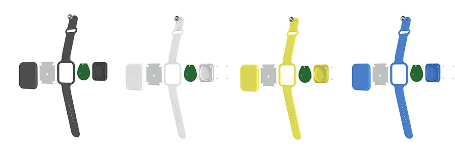 Feasycom FSC-BP107D Wearable iBeacon Eddystone Wristband Waterproof DA14531 Bluetooth Beacon Bracelet with Replaceable battery