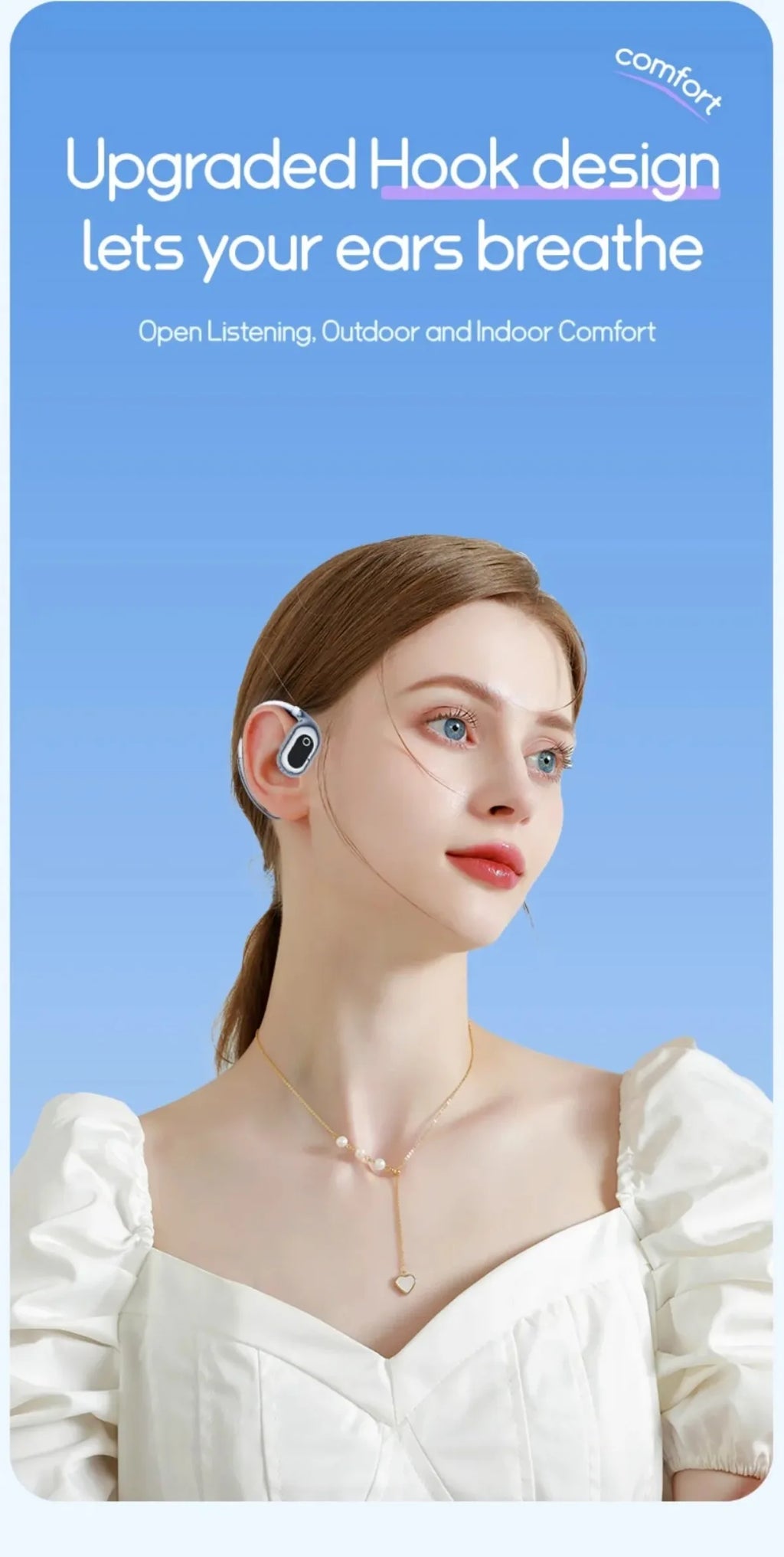 Ai Translator Headphones 144 Languages Wireless Real Time Translation Bluetooth Headset Waterproof Earbud For Business Travel