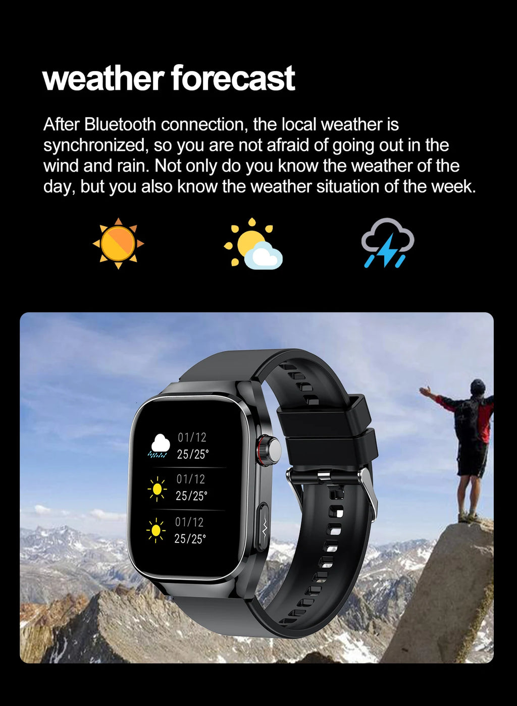 2025New Micro Physical Examination Smart Watch For Men Uric Acid Body Fat Five Organ Health Watches Bluetooth Call SmartBracelet