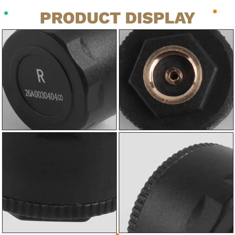 Moto Accessories For Smartphones Bluetooth Motorcycle TPMS Tire Pressure Monitoring System With 2 Sensors