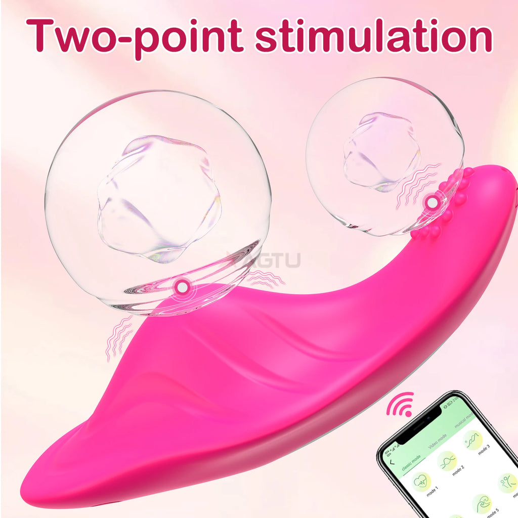 Wierless APP Wearable Vibrator Vibrating Egg for Women Clitoris Nipple Stimulator Massager Adult Female Sex Toys for Couples