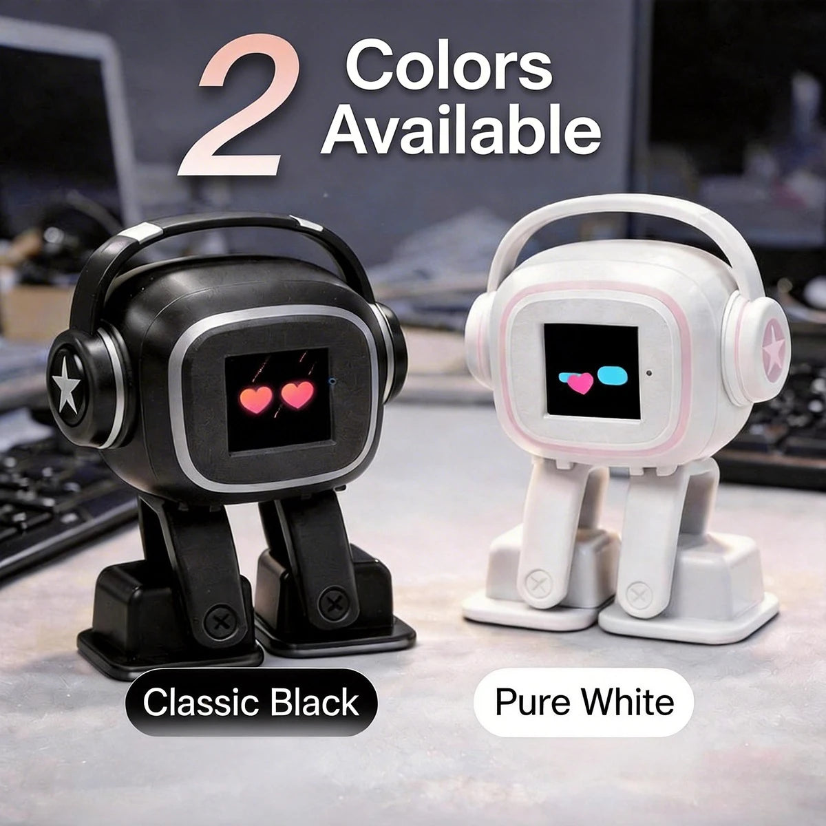 AI Chatbot Robot | Smart Interactive Companion,Emoji Display,Singing Dancing,Personalized AI Assistant Gift for Kids Adults