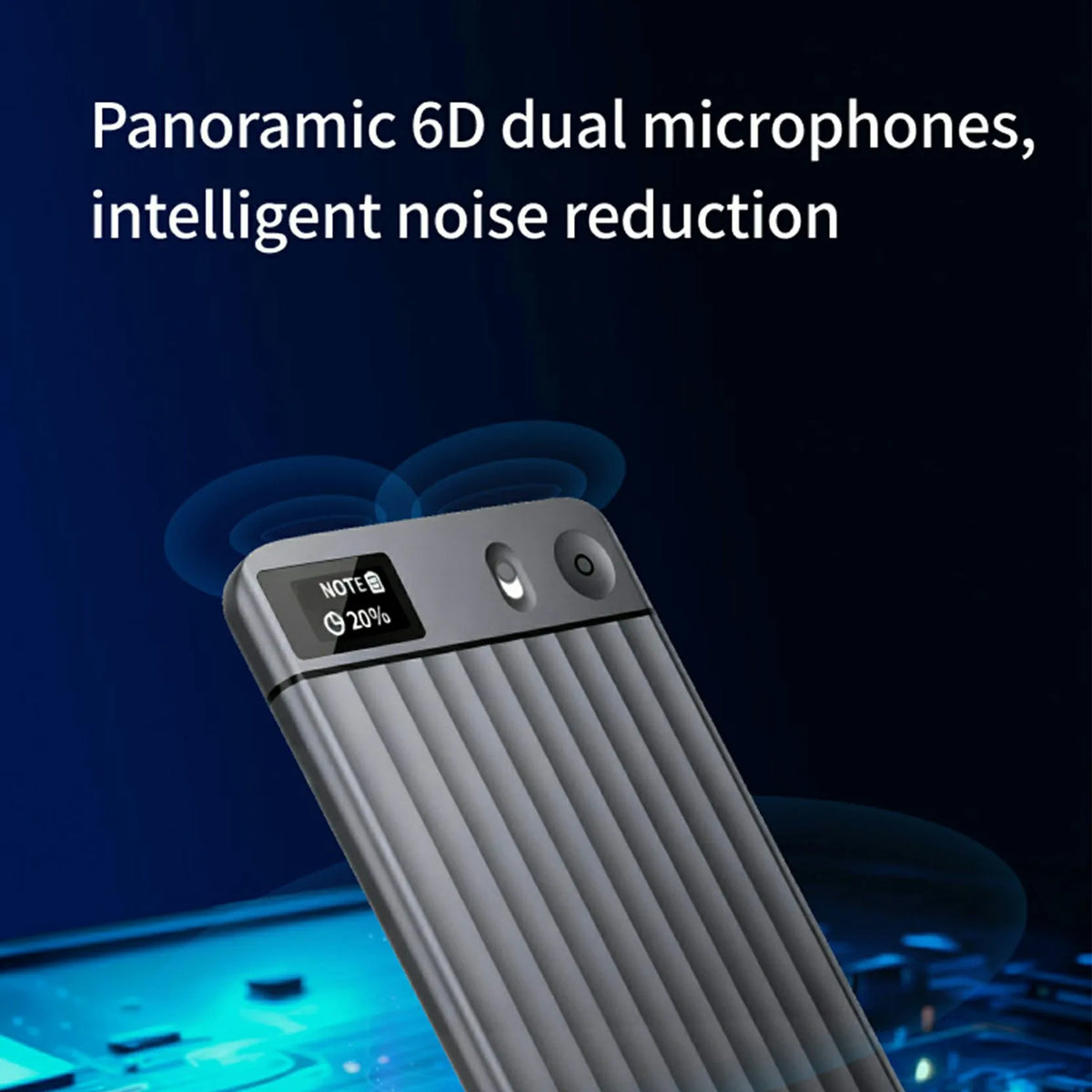 AI7 AI Voice Recorder AI Notetaking Device for Meetings Lectures Calls AI Transcription & Summarization Supports 135 Languages
