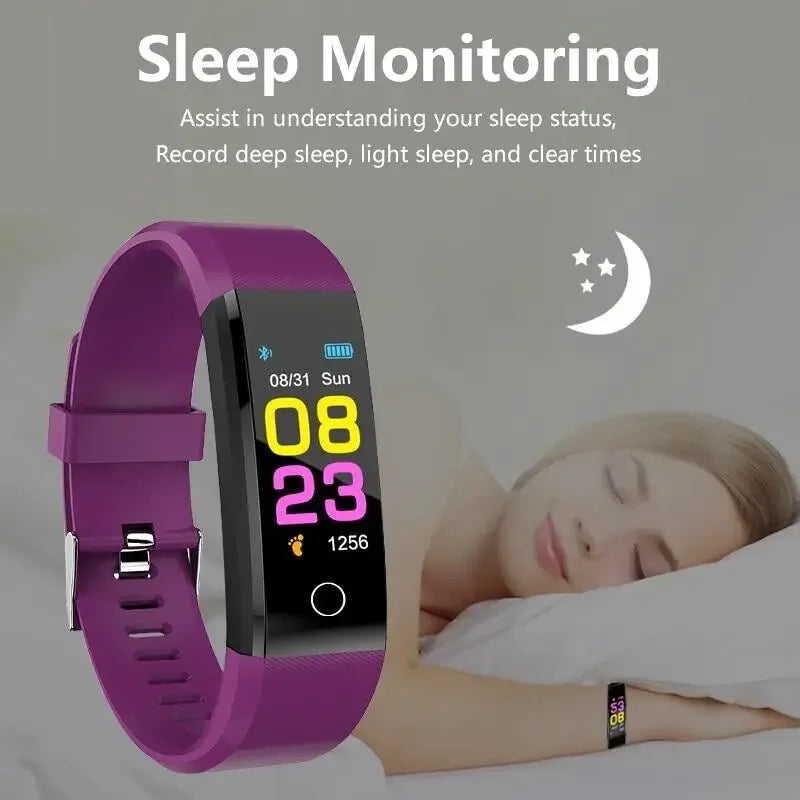 Bluetooth4.0 Smart Watch Intelligent Sports Bracelet Smartwatch for iOS Android Sport Fitness Tracker Kids Touch Wristband Watch