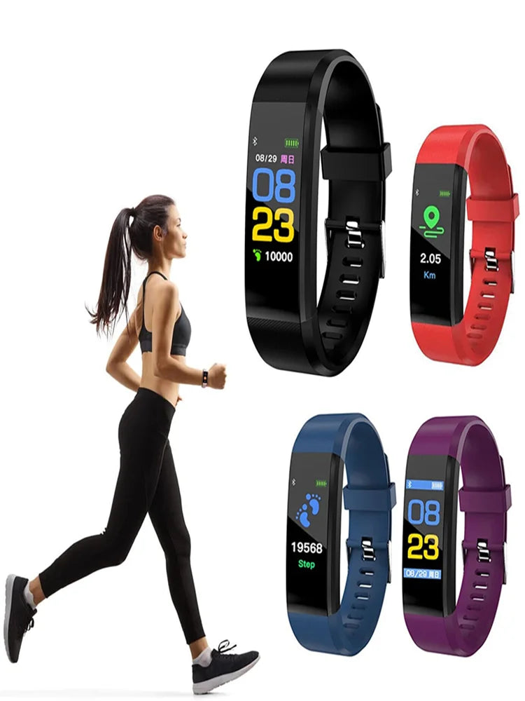 Bluetooth4.0 Smart Watch Intelligent Sports Bracelet Smartwatch for iOS Android Sport Fitness Tracker Kids Touch Wristband Watch