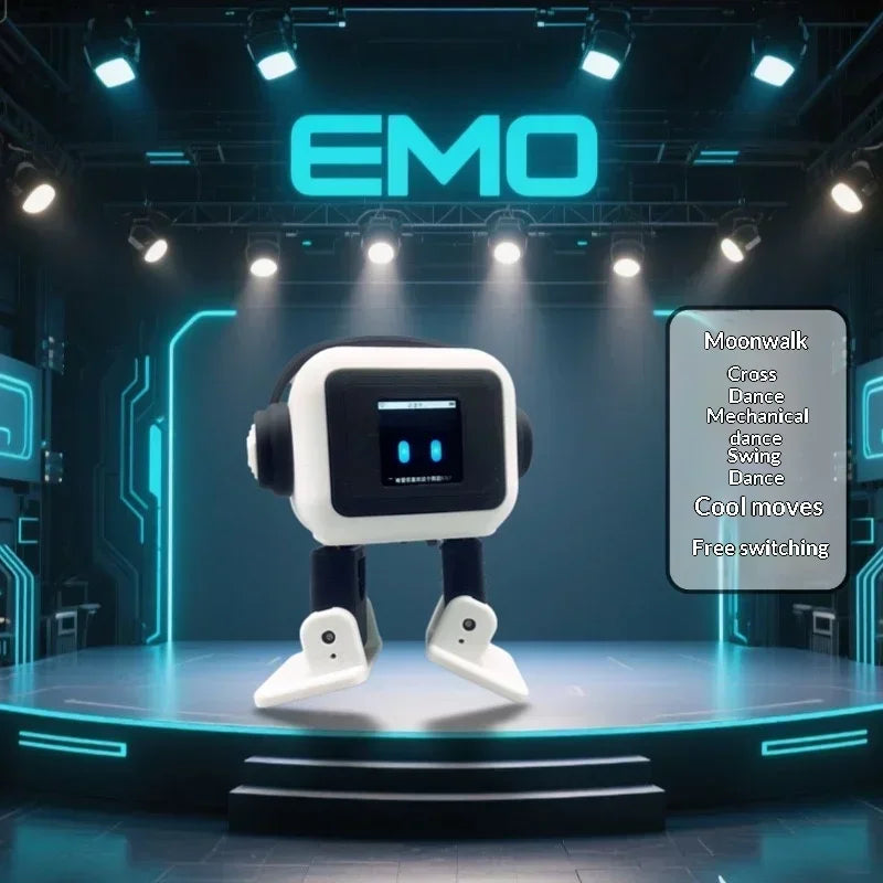 2026 New AI EMO Robot ESP32-S3 Intelligent Interactive Chat Dancing Emotional Companionship Intelligent Robot
