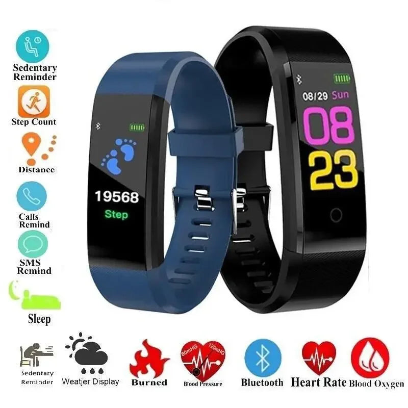 Bluetooth4.0 Smart Watch Intelligent Sports Bracelet Smartwatch for iOS Android Sport Fitness Tracker Kids Touch Wristband Watch
