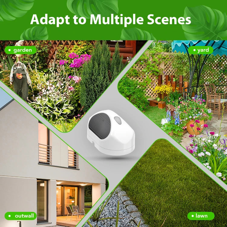 WiFi Rain Sensor Rainfall Duration Detection Outdoor Waterproof Battery Powered Tuya Smart Life App Control Home Automation