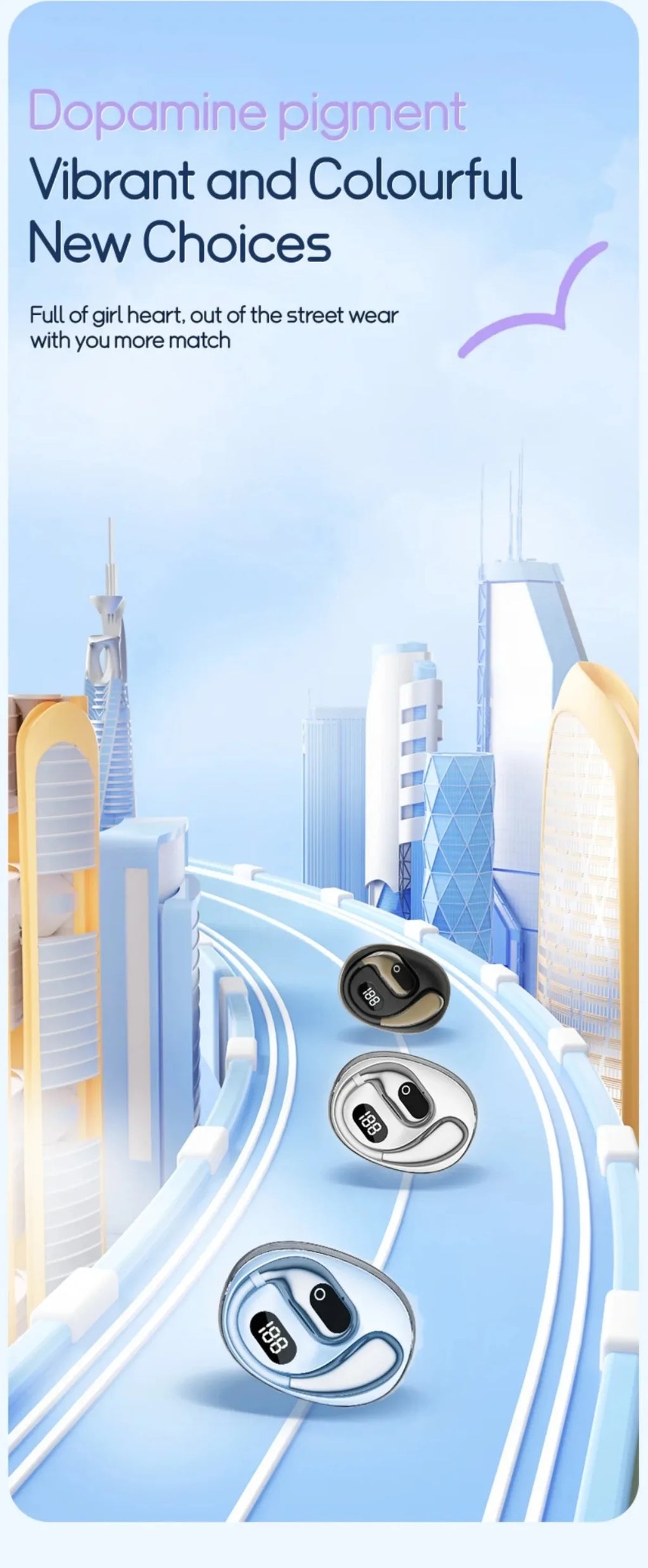 Ai Translator Headphones 144 Languages Wireless Real Time Translation Bluetooth Headset Waterproof Earbud For Business Travel