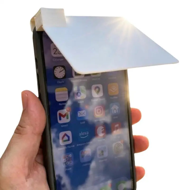 1Pcs Mobile Phone Accessories Enhances Screen Visibility In Strong Light Reduce Sunlight Reflection Mobile Phone Sunshade