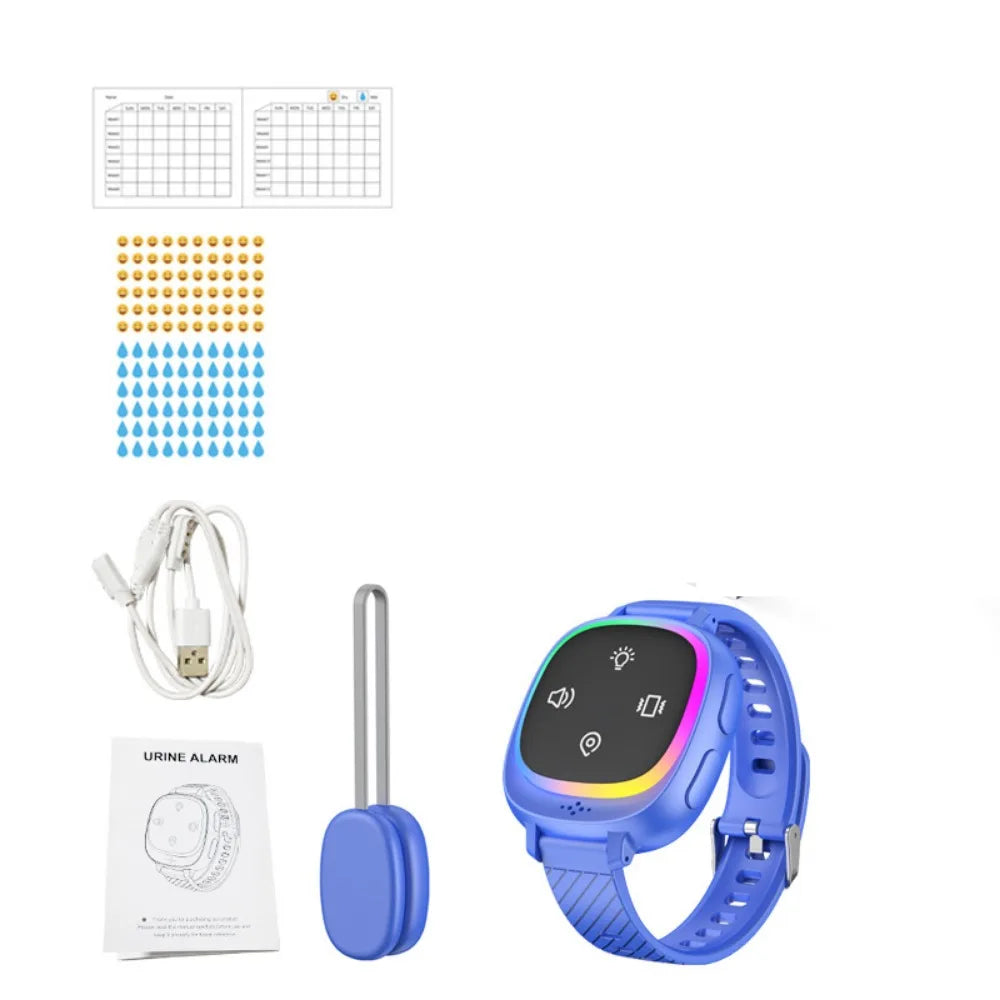 Wireless Bedwetting Alarm Wearable Hand Worn Urine Moisture Alarm Portable Anti loss Vibrating Reminder Device Elderly