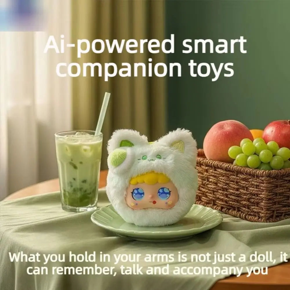 AI Continuous Dialogue AI Cat Intelligent Voice Communication Winking Interaction AI Companion KeyChain Relaxing Chat
