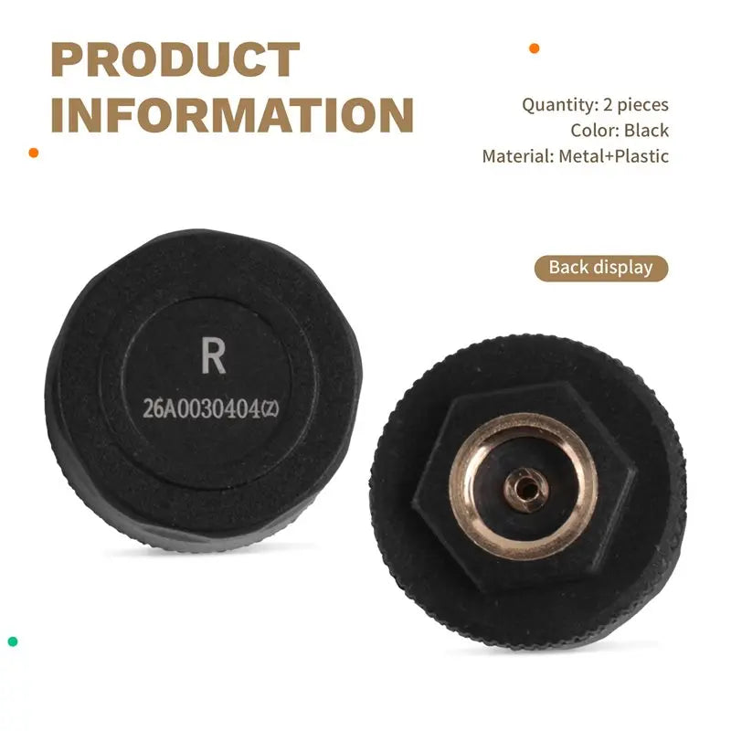 Moto Accessories For Smartphones Bluetooth Motorcycle TPMS Tire Pressure Monitoring System With 2 Sensors