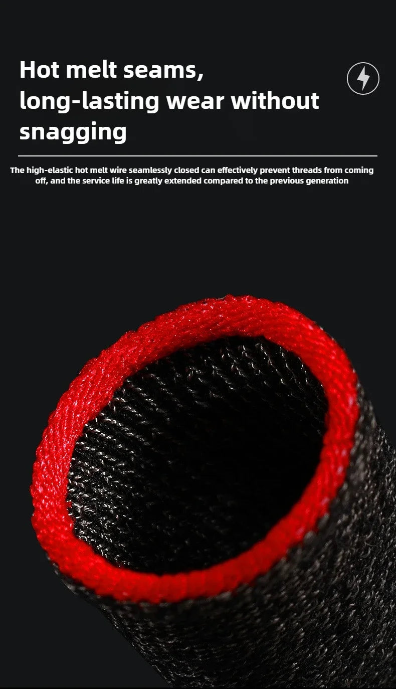 Gaming Finger Covers for Touchscreen | Breathable & Sweatproof Anti-Slip Design | Mobile Game Accessories