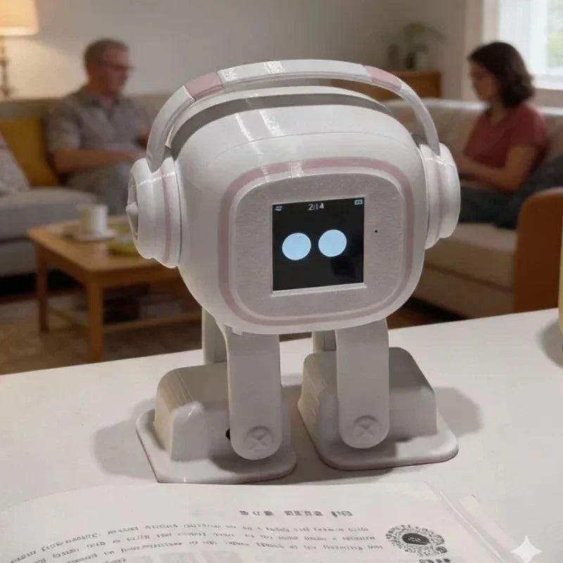AI Chatbot Robot | Smart Interactive Companion,Emoji Display,Singing Dancing,Personalized AI Assistant Gift for Kids Adults