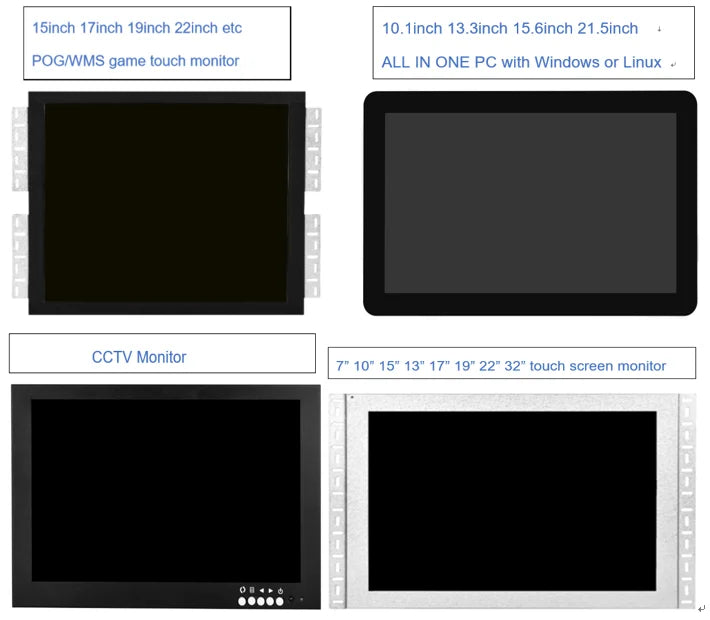 Gaming Display Monitor 19 21 24 27 28 32 34 43 INCH LCD Monitors Gaming PC CURVED  Computer Monitor