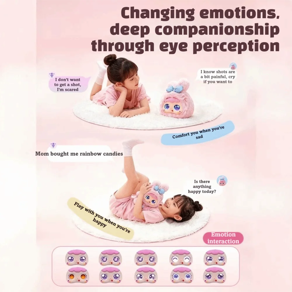 AI Continuous Dialogue AI Cat Intelligent Voice Communication Winking Interaction AI Companion KeyChain Relaxing Chat