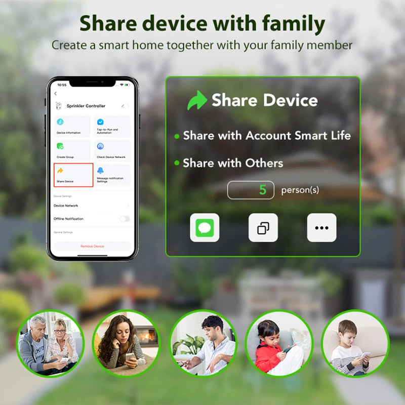 WiFi Rain Sensor Rainfall Duration Detection Outdoor Waterproof Battery Powered Tuya Smart Life App Control Home Automation