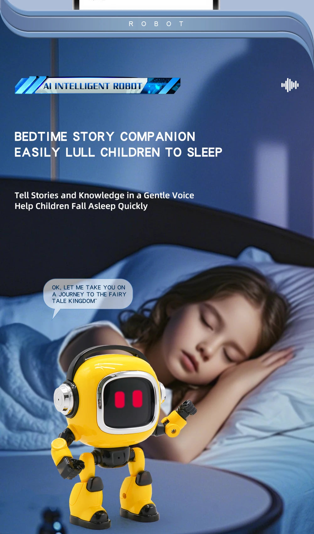 Ai Voice Robot Support 37 Languages With Deepseek AI Pets Intelligent Companion Accompanying Robot AI Smart Robot Voice Control