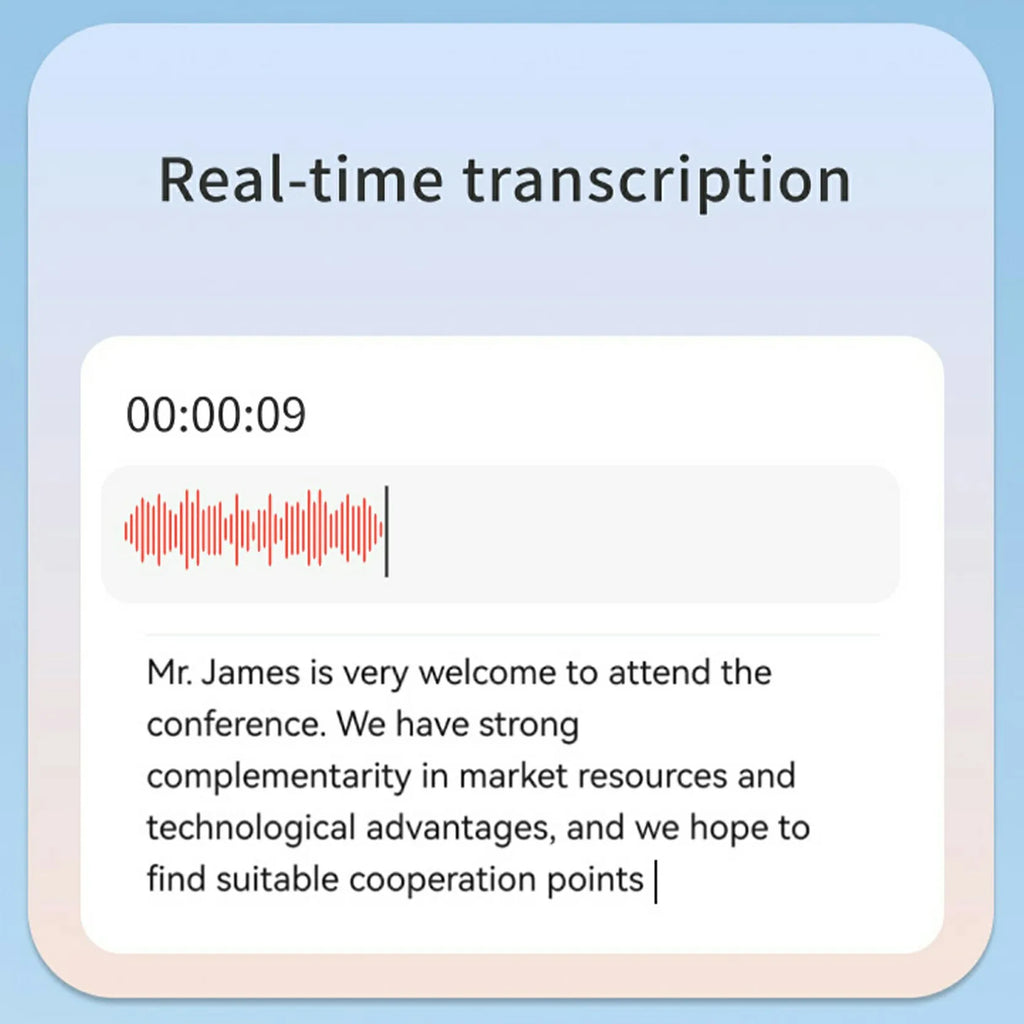 AI7 AI Voice Recorder AI Notetaking Device for Meetings Lectures Calls AI Transcription & Summarization Supports 135 Languages