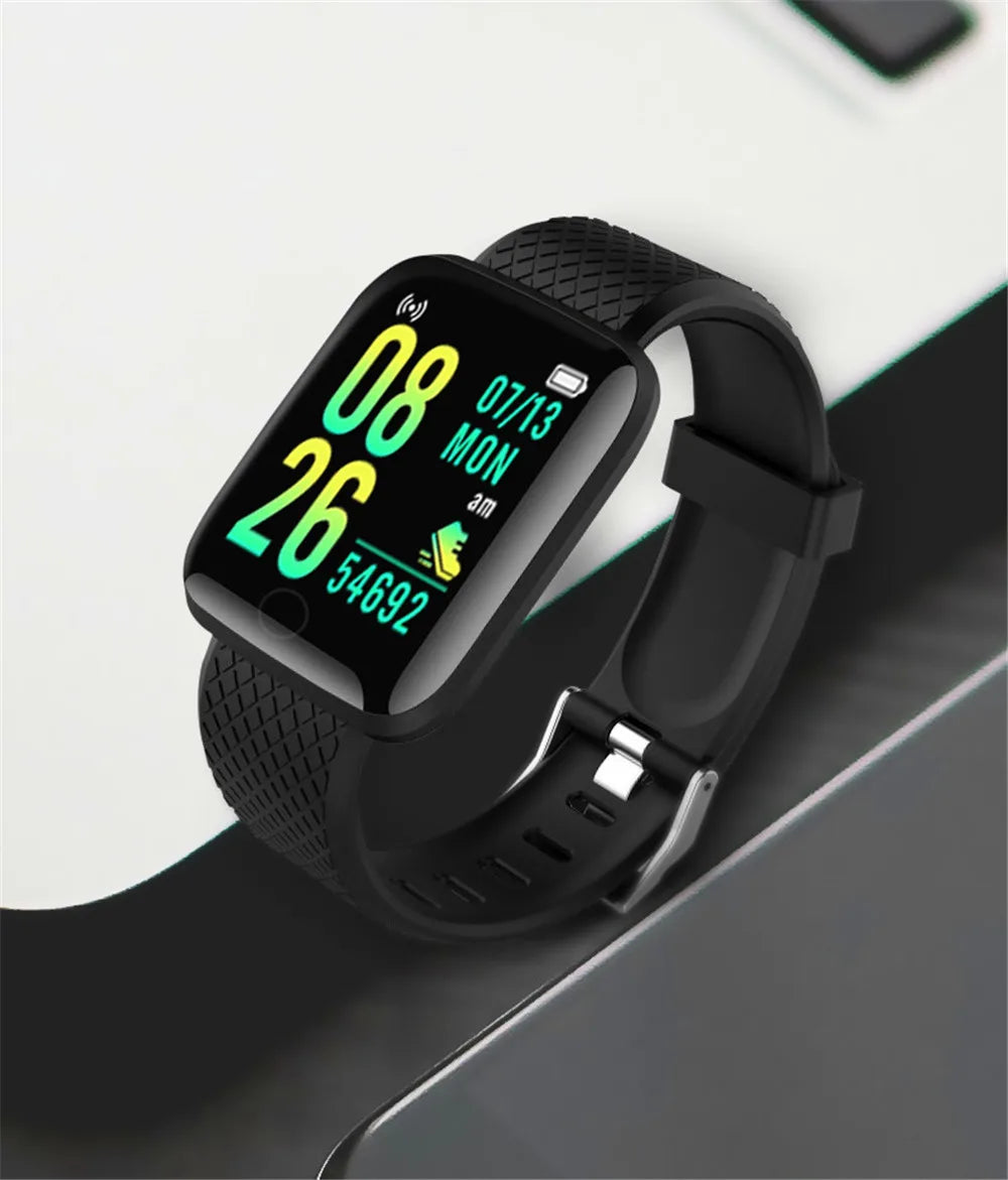 Smartwatch Men Women Wristwatches Smart Watch Message Fitness Monitor Bracelet Birthday Gift Electronic Clock For Android IOS
