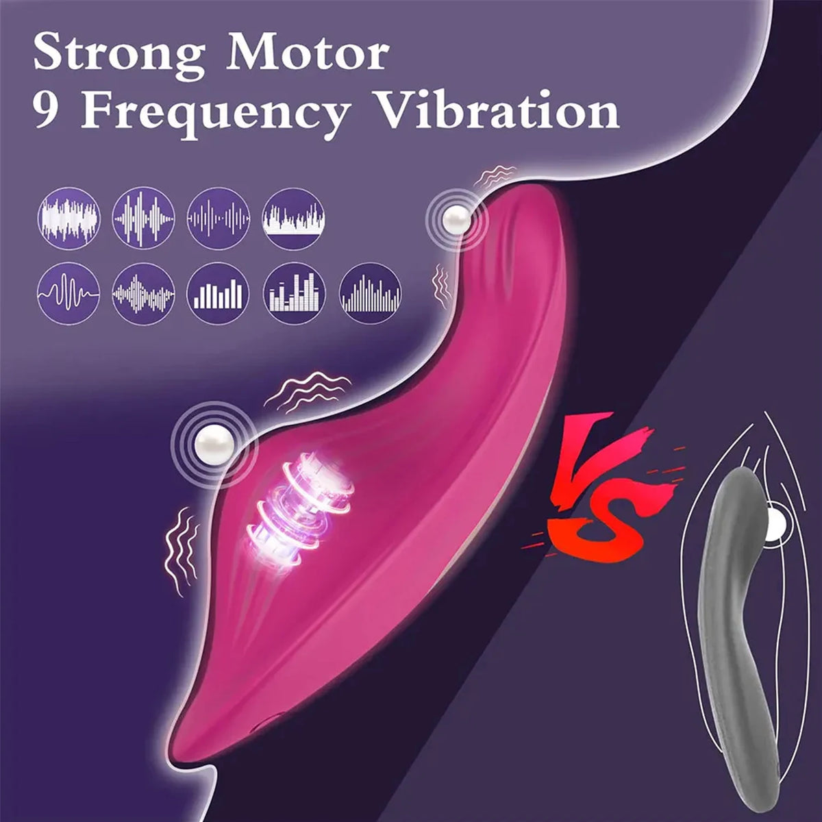 Wearable Vibrating Underwear for Couples A Remote-Controlled Sex Toy With 9 Modes Suitable for Female Couples and Beginners Gift