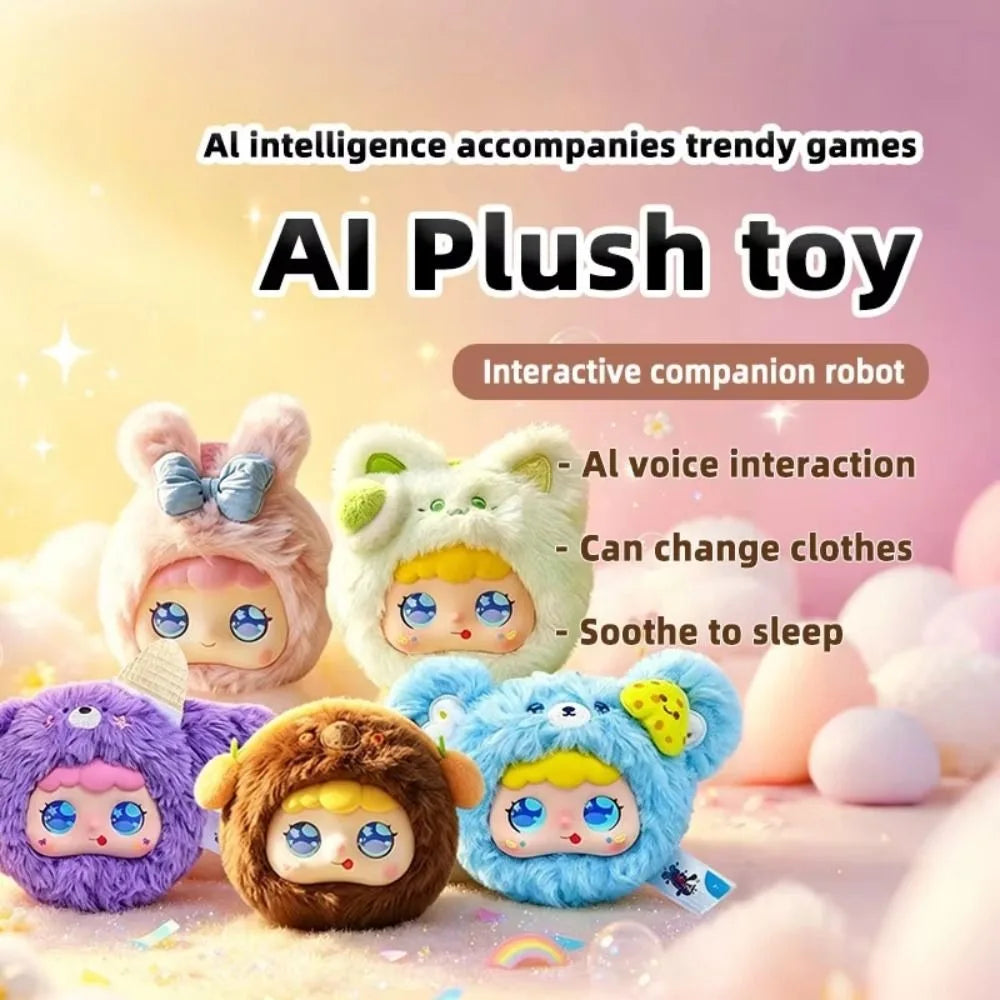 AI Continuous Dialogue AI Cat Intelligent Voice Communication Winking Interaction AI Companion KeyChain Relaxing Chat