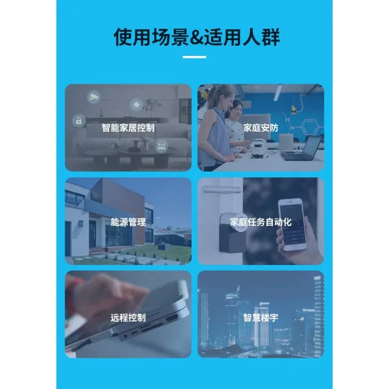 Smart Home Local Automation Controller Hub, Central Gateway Server Box for Home Automation System